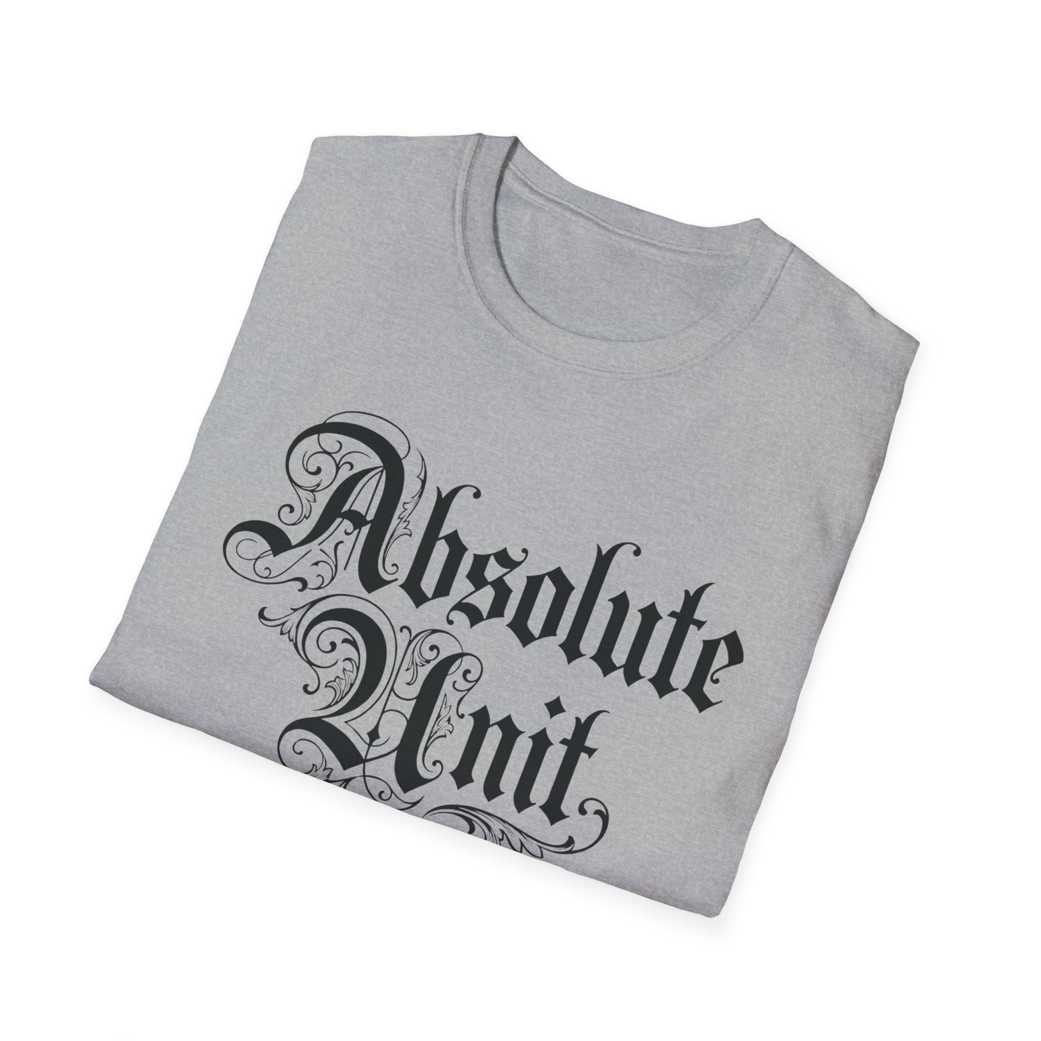 Absolute Unit University Script T-Shirt