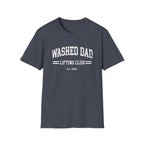 Washed Dad Lifting Club (White Text) T-Shirt