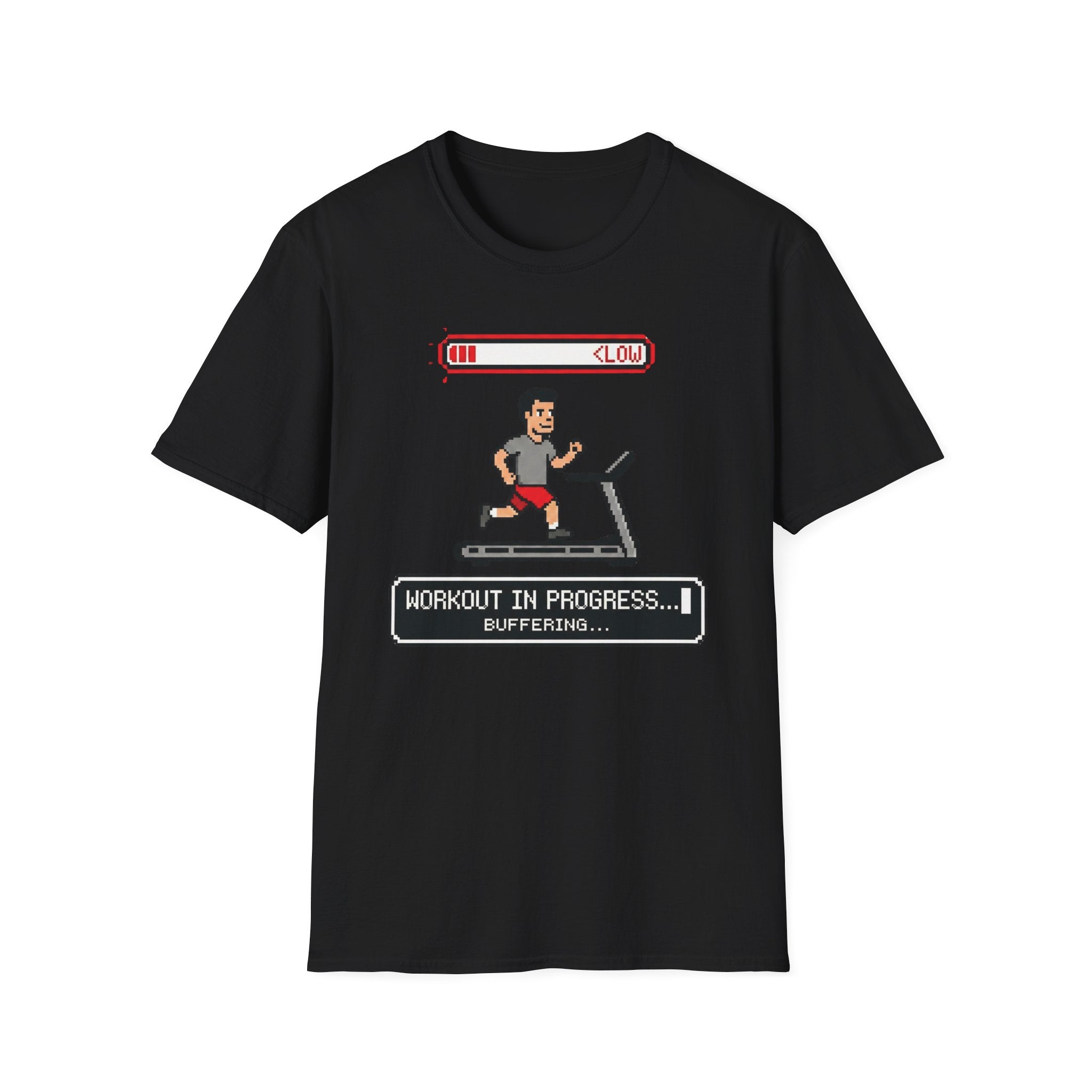 Workout In Progress 8-Bit T-Shirt
