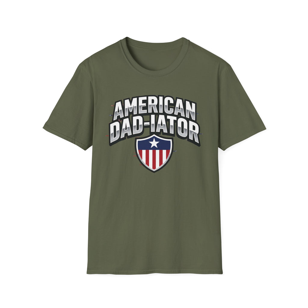 American Dad-iator Badge T-Shirt