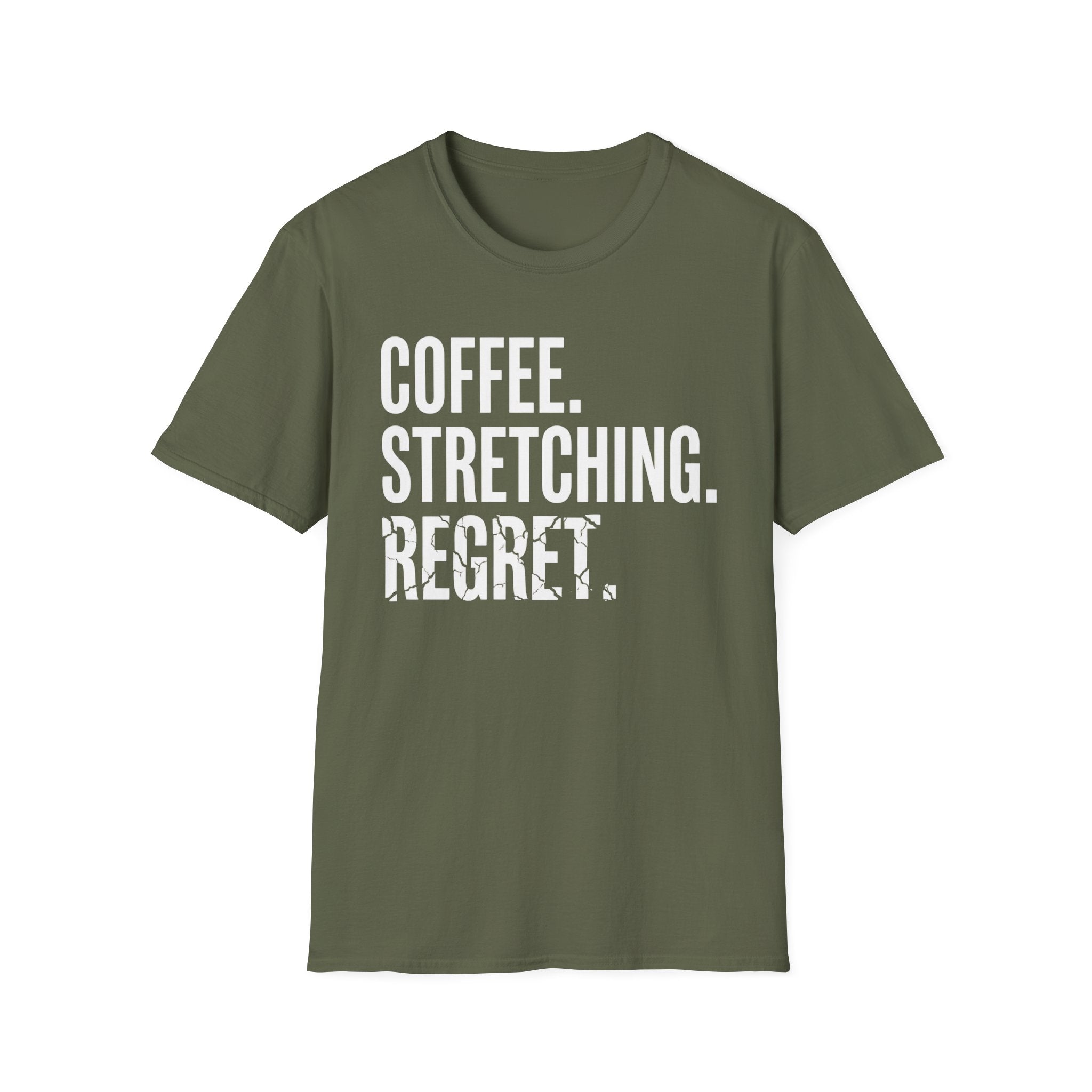 Coffee Stretching Regret T-Shirt