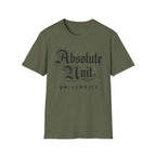 Absolute Unit University Script T-Shirt