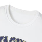 Washed Varsity Crackle Text T-Shirt