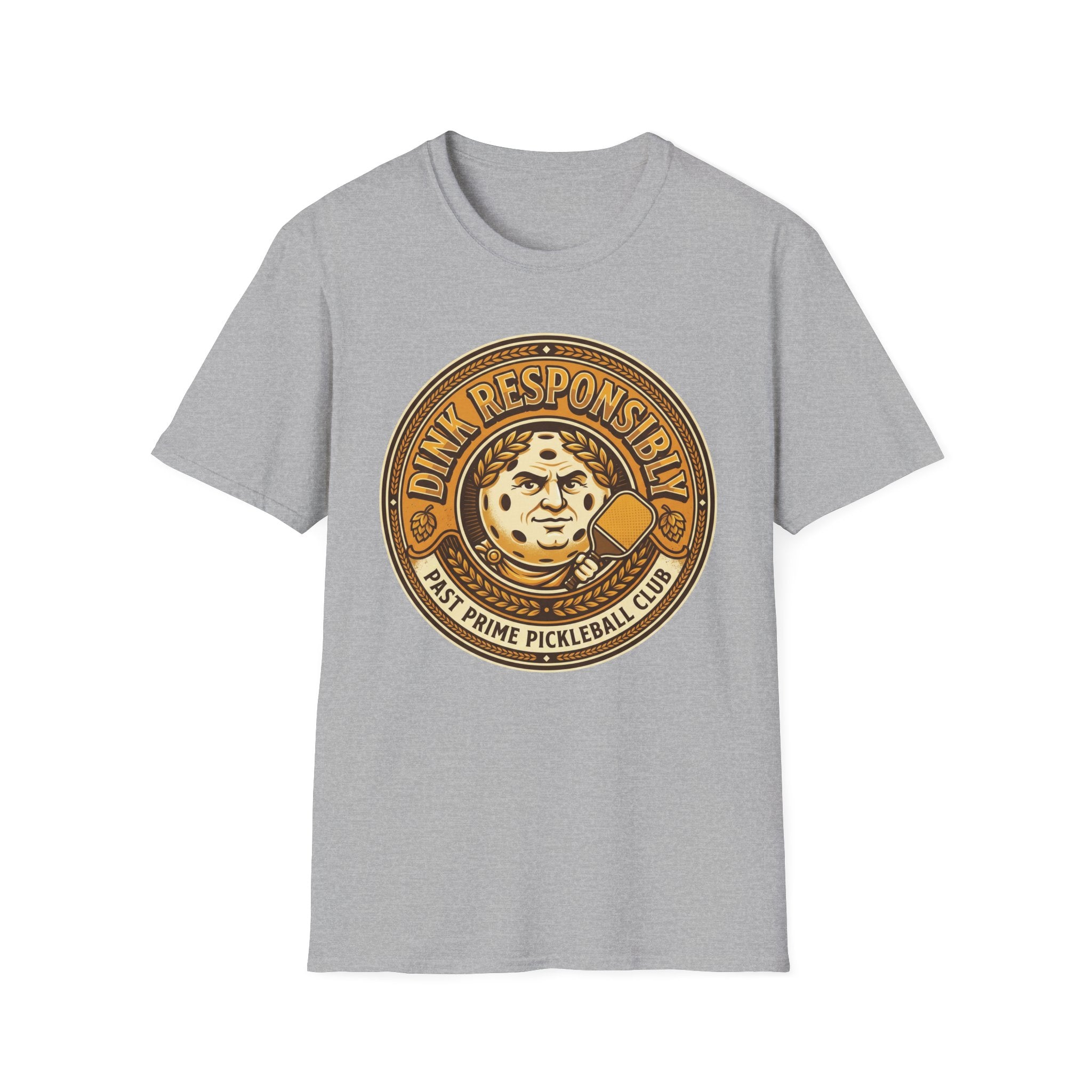 Dink Responsibly Ceaser Badge T-Shirt