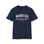 Washed Dad Lifting Club (White Text) T-Shirt