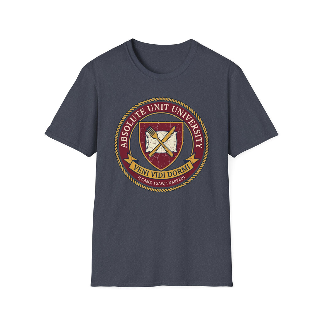 Absolute Unit University I Came I Saw I Napped T-Shirt