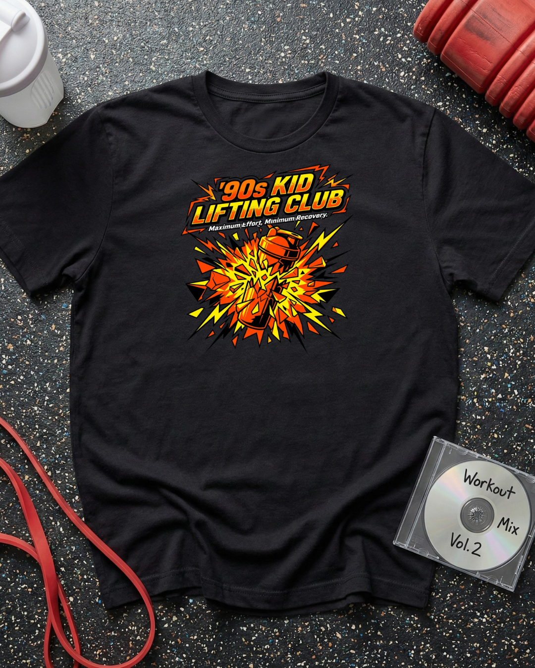 90s Kid Lifting (Explosion) T-Shirt