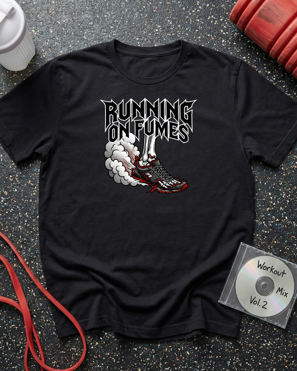 Running on Fumes (Skeleton) T-Shirt