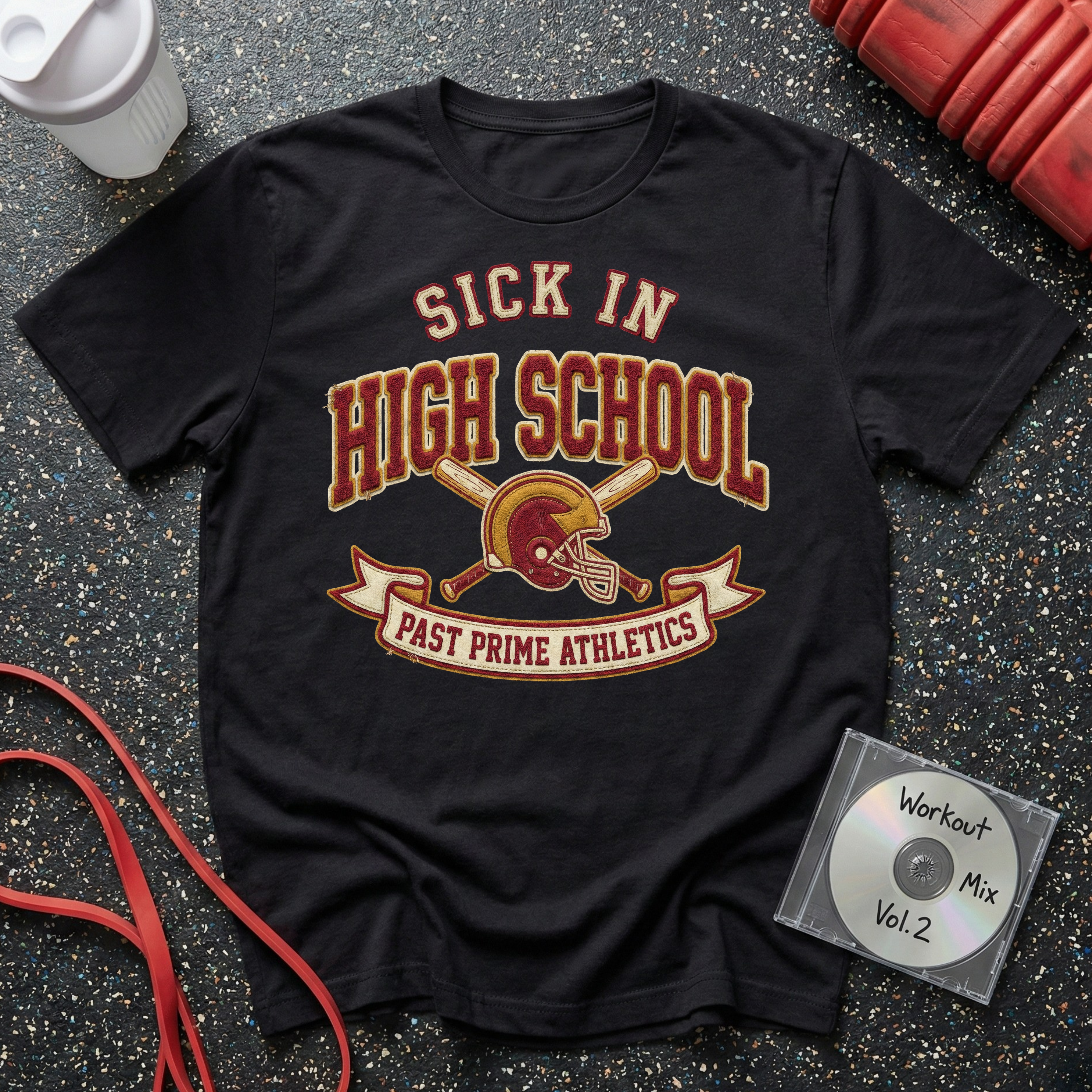 Sick In High School Vintage T-Shirt