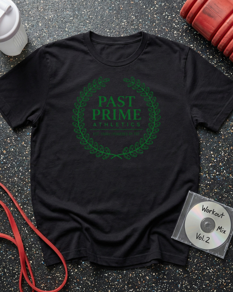 Past Prime Athletics Powered By TRT T-Shirt