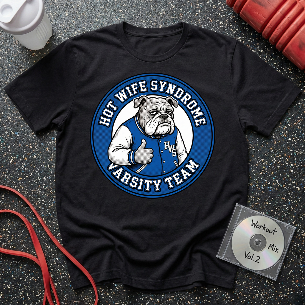 Hot Wife Syndrome Varsity Team T-Shirt