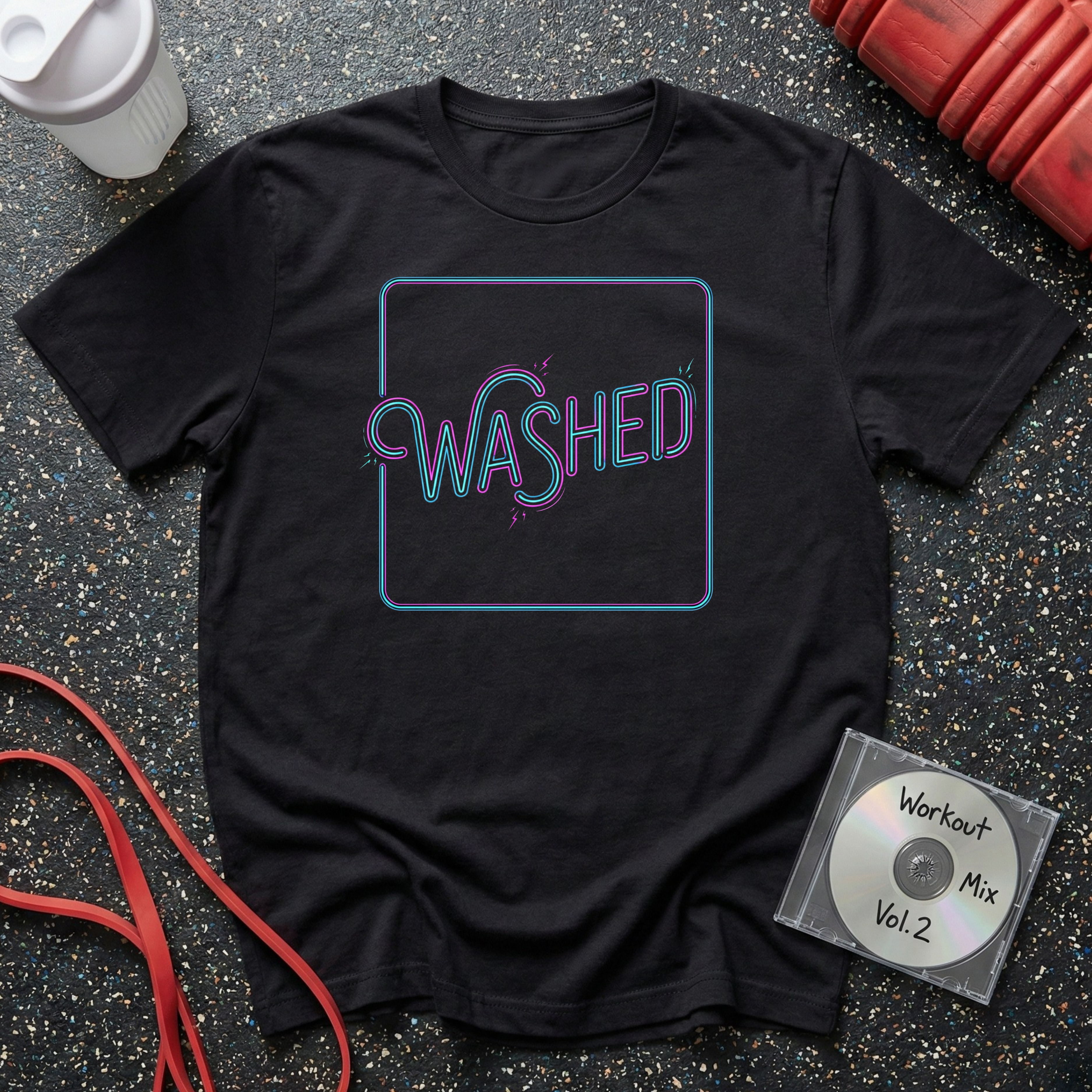 Washed Neon Sign T-Shirt