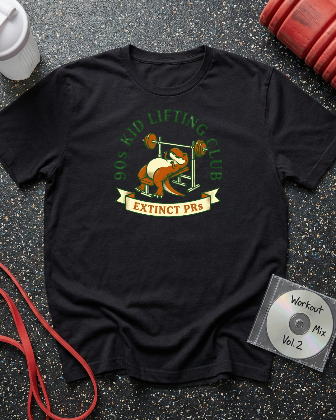 90s Kid Lifting (Dino) T-Shirt