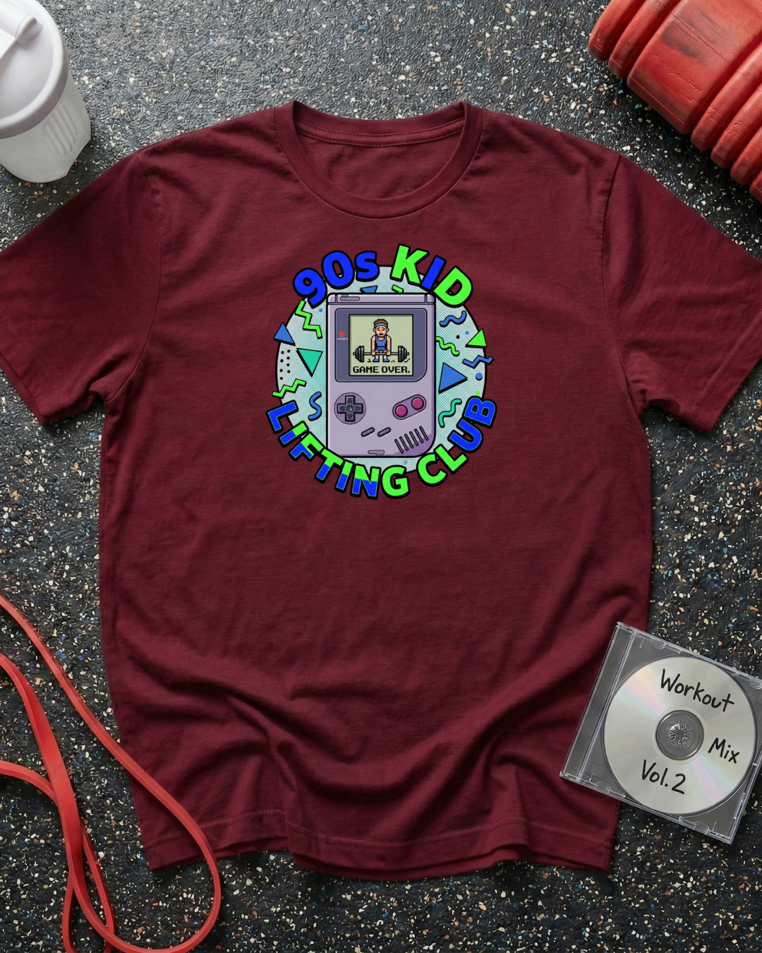 90s Kid Lifting (Game) T-Shirt
