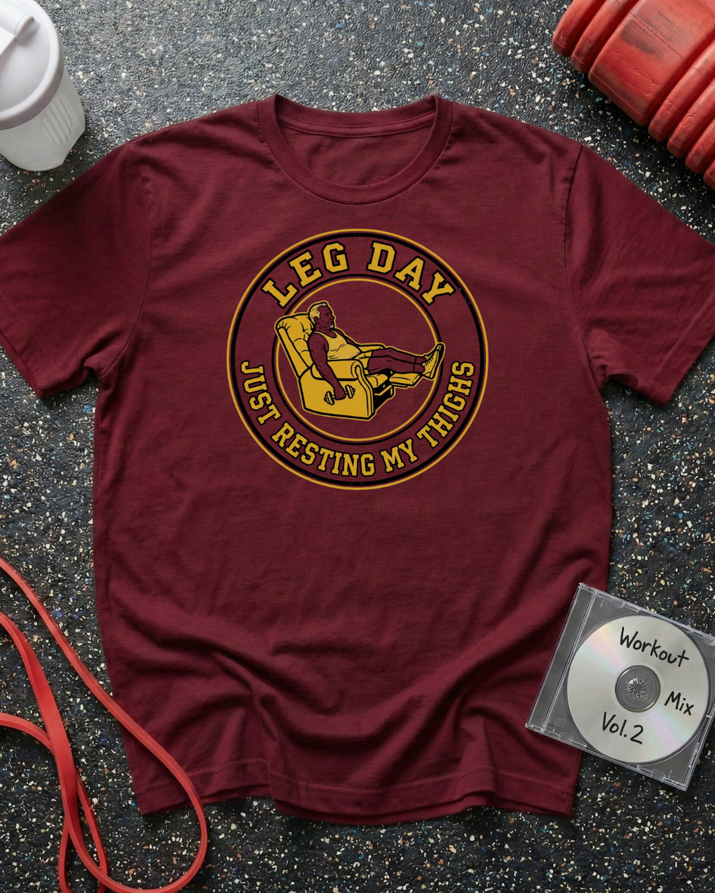 Resting My Thighs (Gold) T-Shirt
