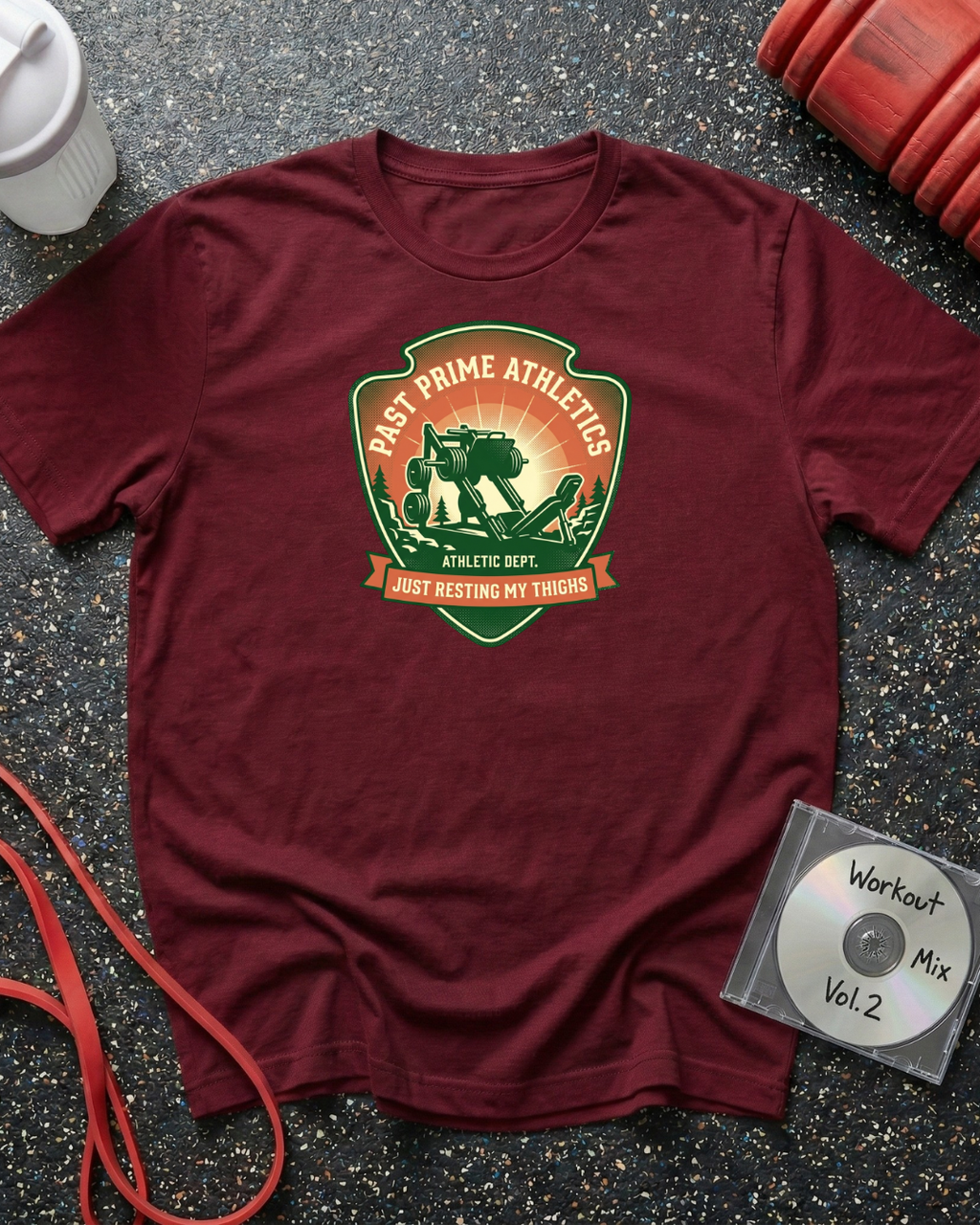 Resting My Thighs (Badge) T-Shirt