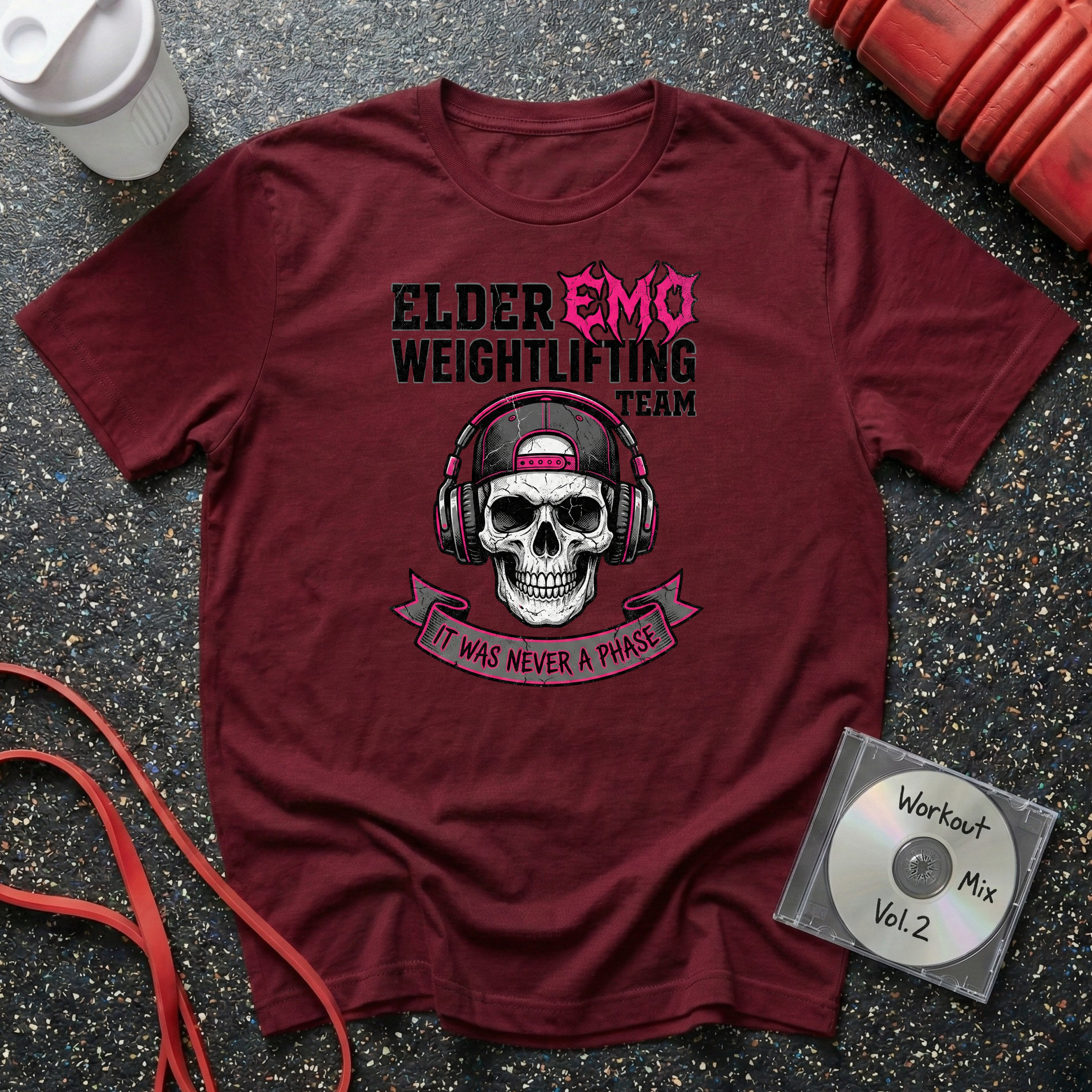 Elder Emo Weightlifting Team T-Shirt