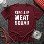 Stroller Meat Squad Text T-Shirt