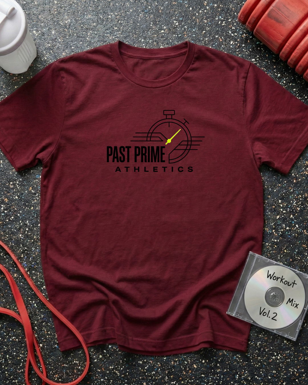 Past Prime Athletics (Stopwatch) T-Shirt