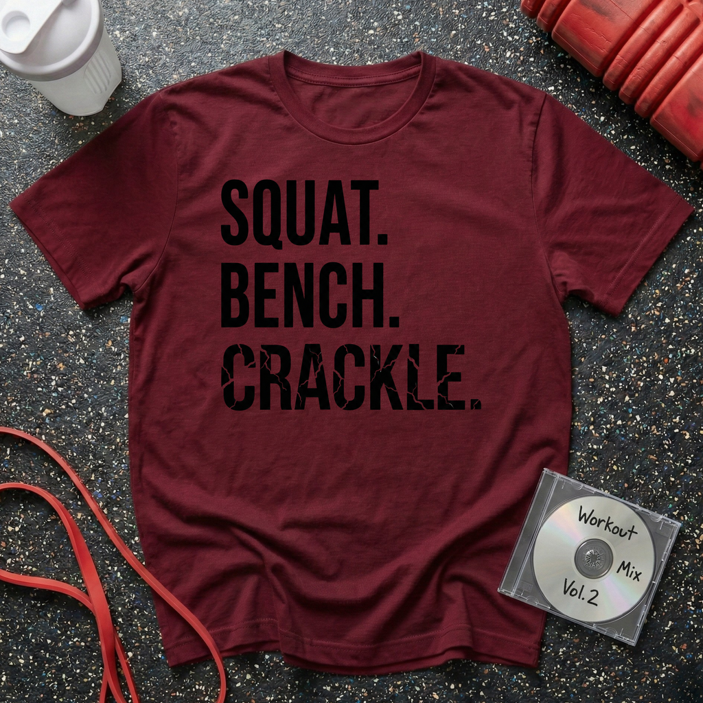 Squat Bench Crackle T-Shirt