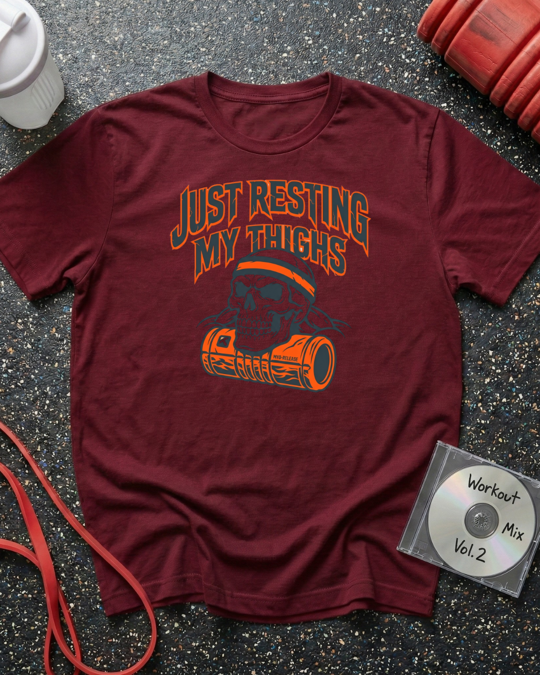 Resting My Thighs (Skull) T-Shirt