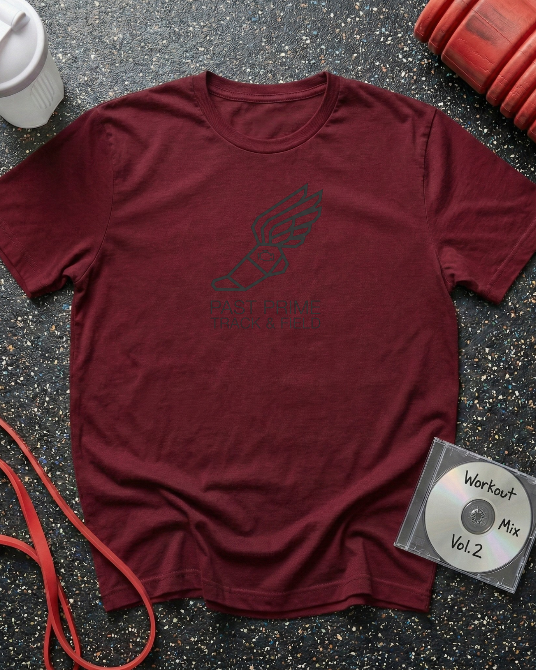 Past Prime Track & Field (Vector) T-Shirt