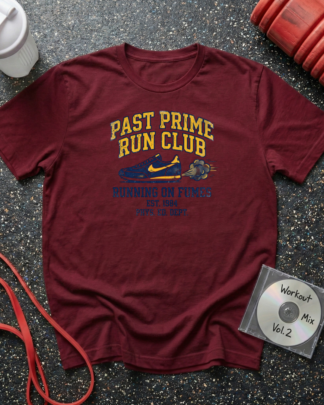 Run Club Running On Fumes T-Shirt