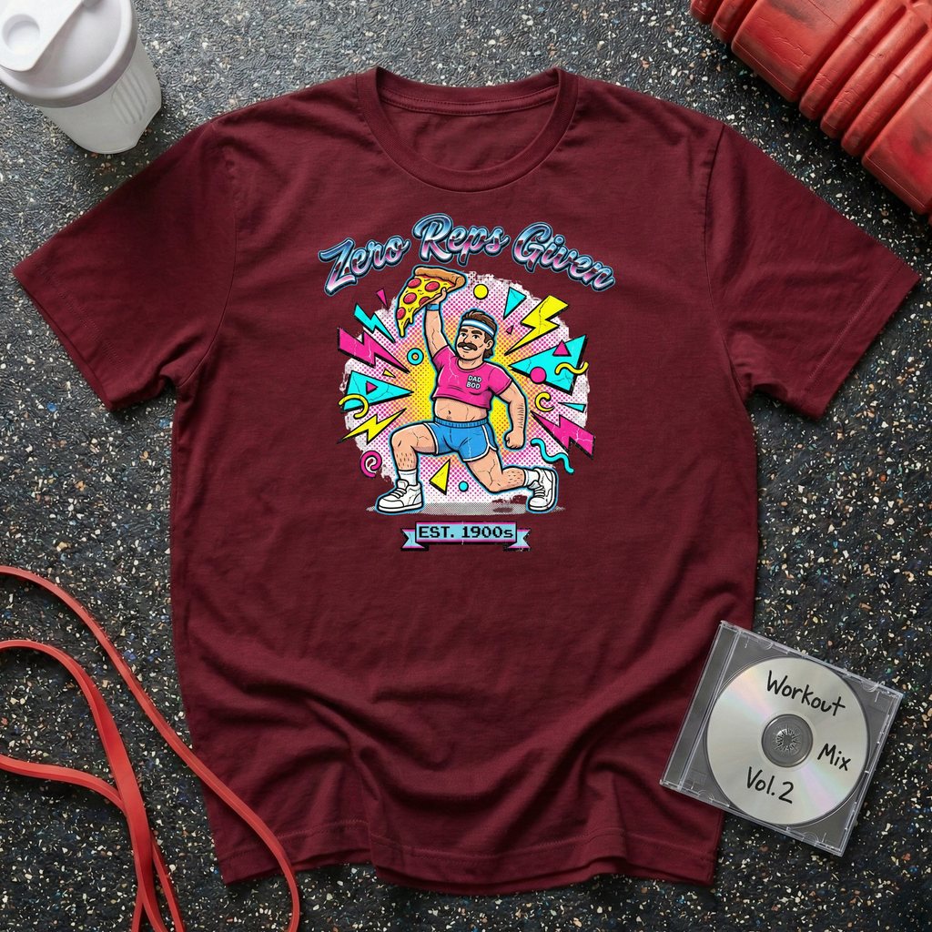 Zero Reps Given Retro T-Shirt