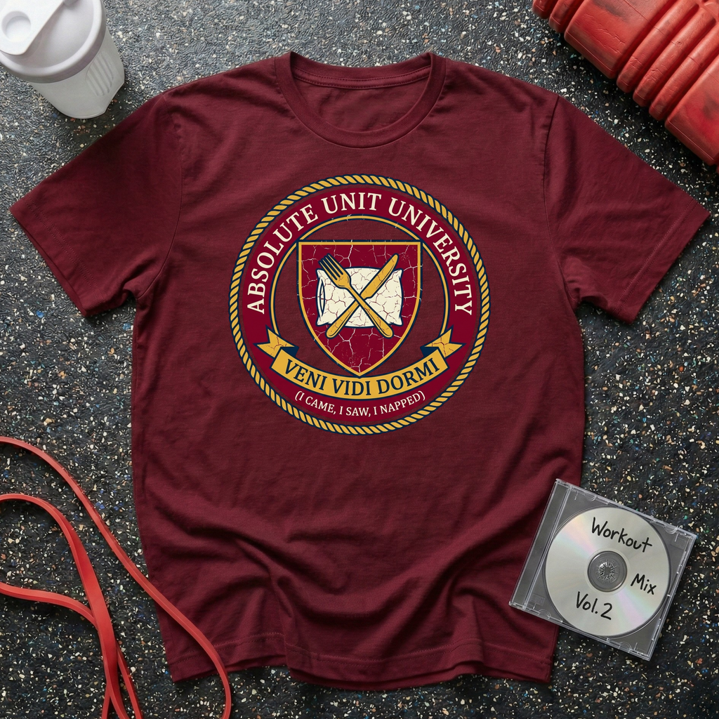 Absolute Unit University I Came I Saw I Napped T-Shirt