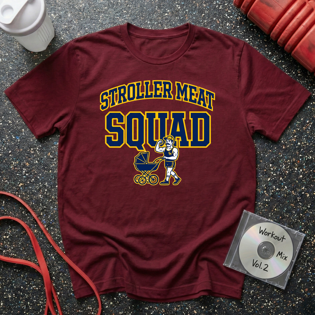 Stroller Meat Squad Vintage with Graphic T-Shirt