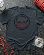 Lift Laugh Love Barbell T-Shirt