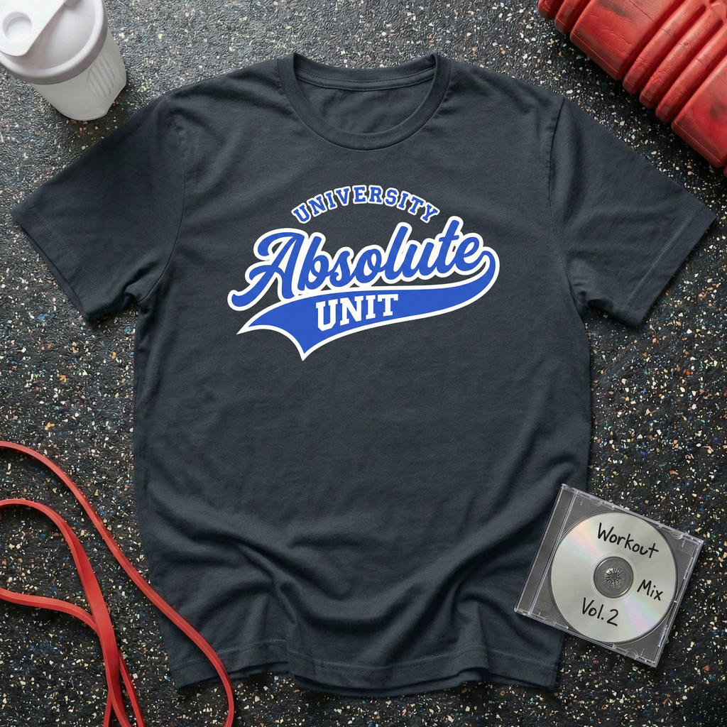 Absolute Unit Vintage Text T-Shirt