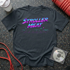 Stroller Meat Retro Text T-Shirt