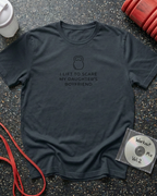 I Lift To Scare My Daughter's Boyfriend (Kettlebell) T-Shirt