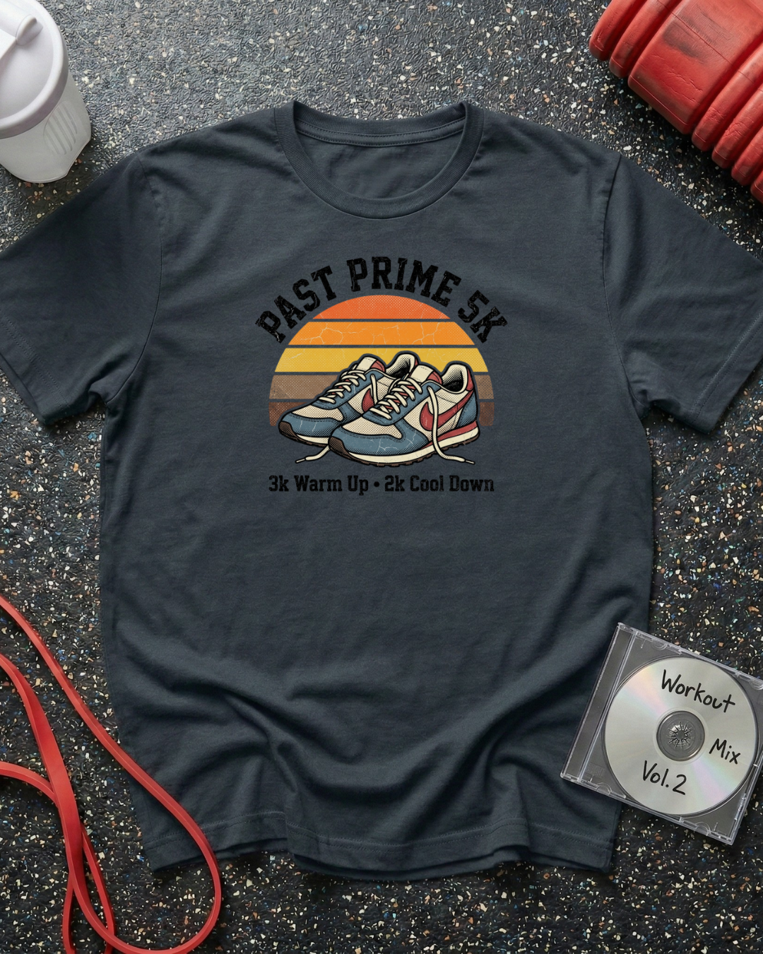 Past Prime 5k (Sunset) T-Shirt
