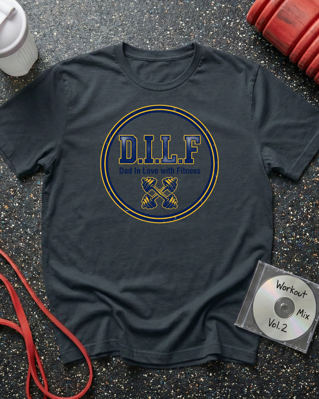 Dad In Love with Fitness T-Shirt