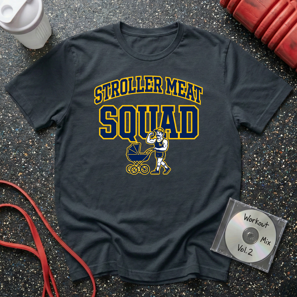 Stroller Meat Squad Vintage with Graphic T-Shirt