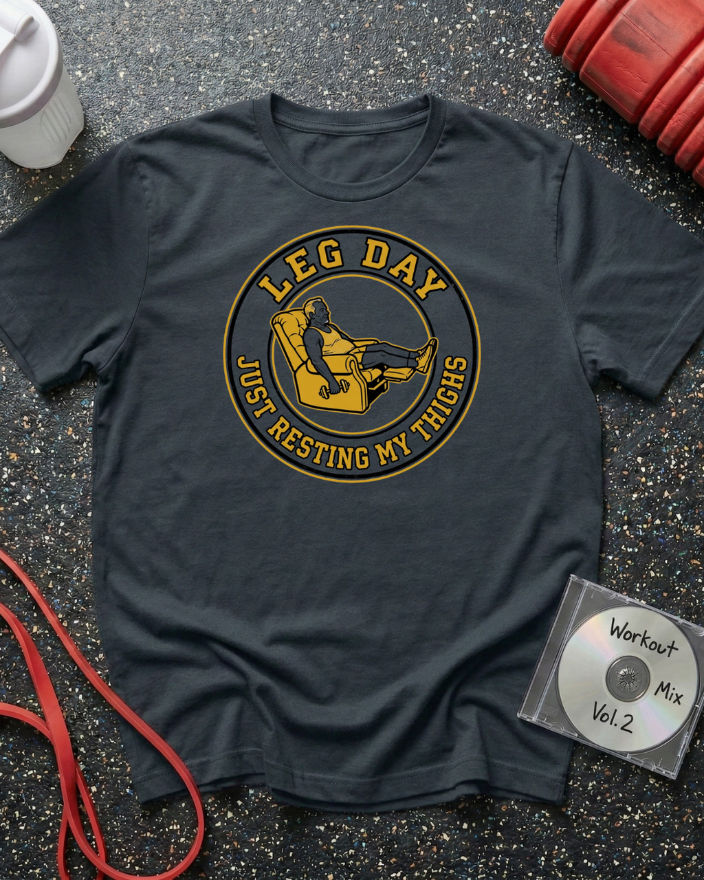 Resting My Thighs (Gold) T-Shirt