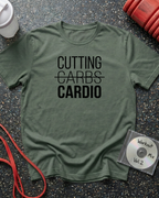 Cutting Cardio (All Uppercase Text) T-Shirt