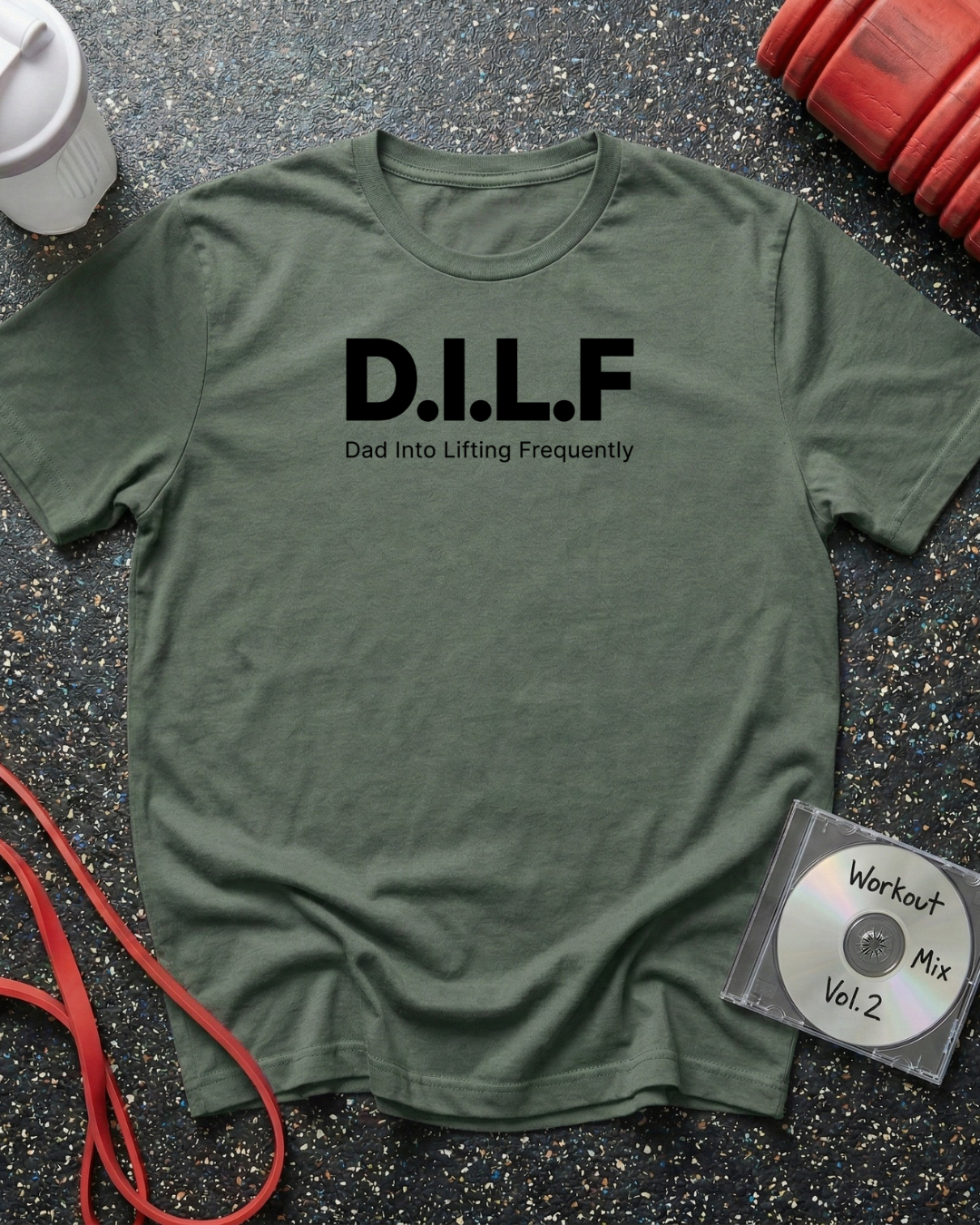 Dad Into Lifting Frequently T-Shirt