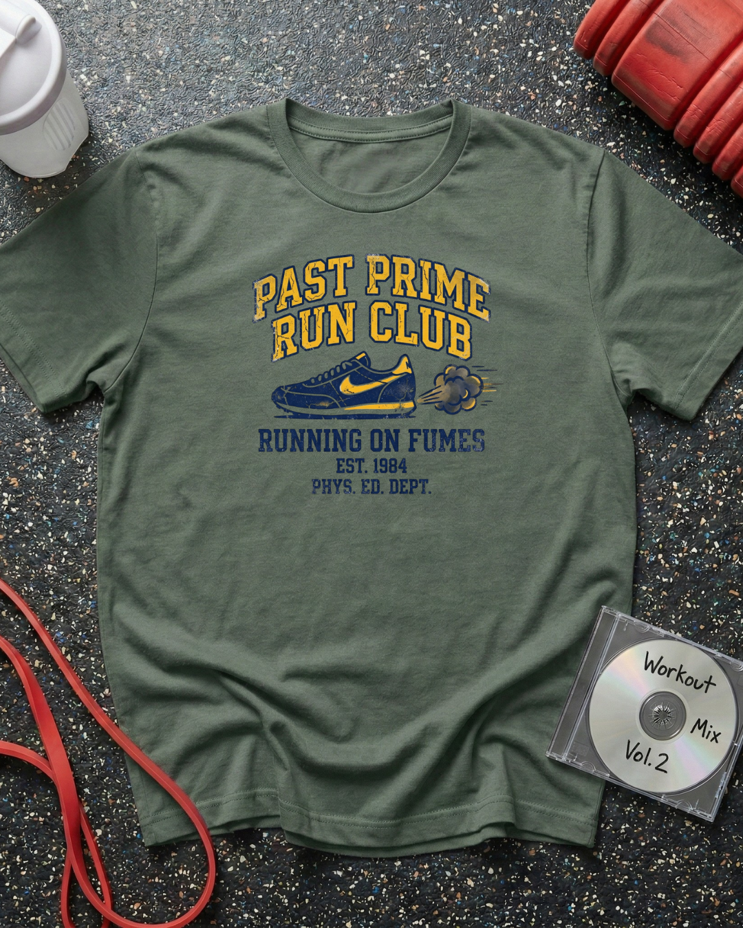 Run Club Running On Fumes T-Shirt