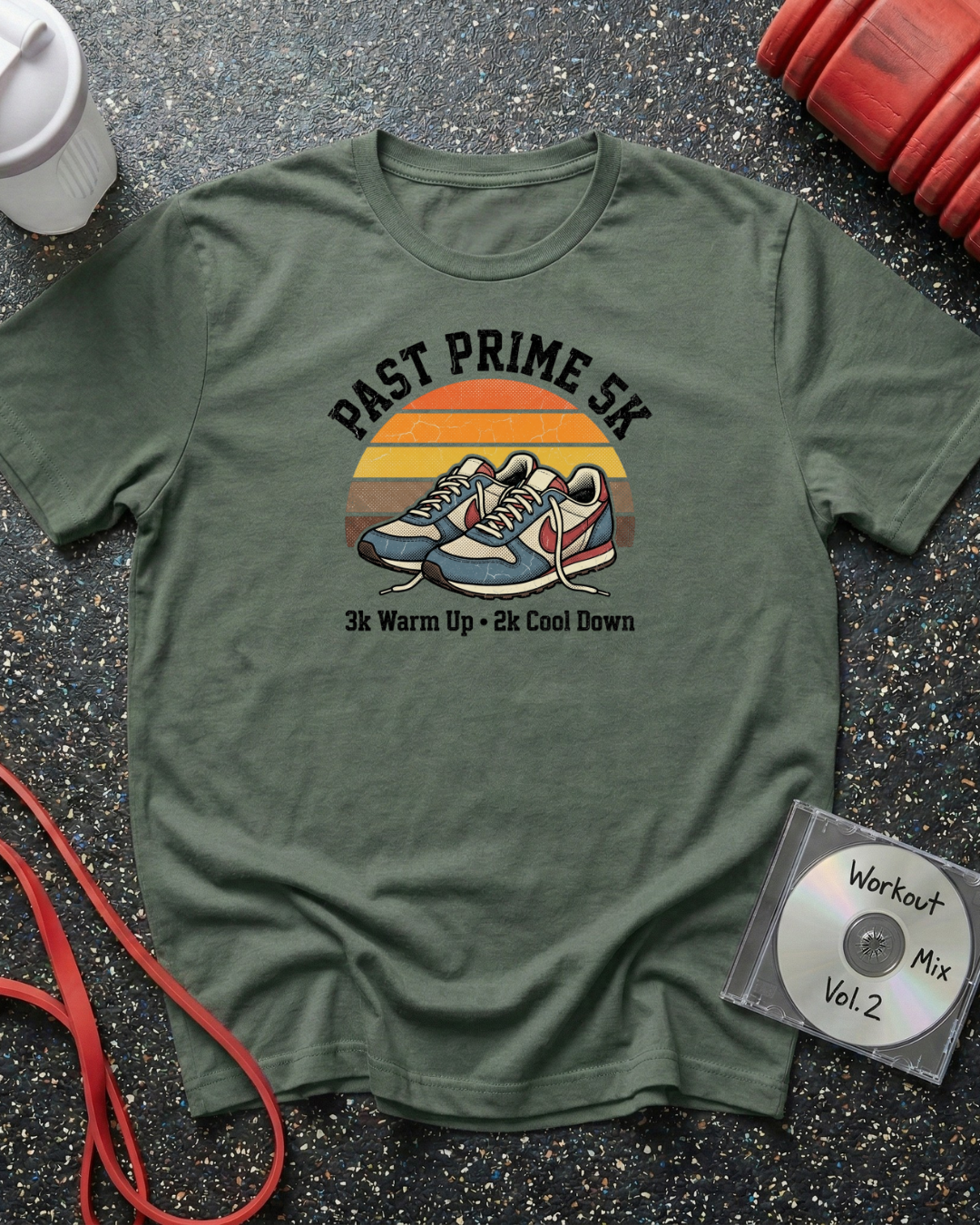 Past Prime 5k (Sunset) T-Shirt