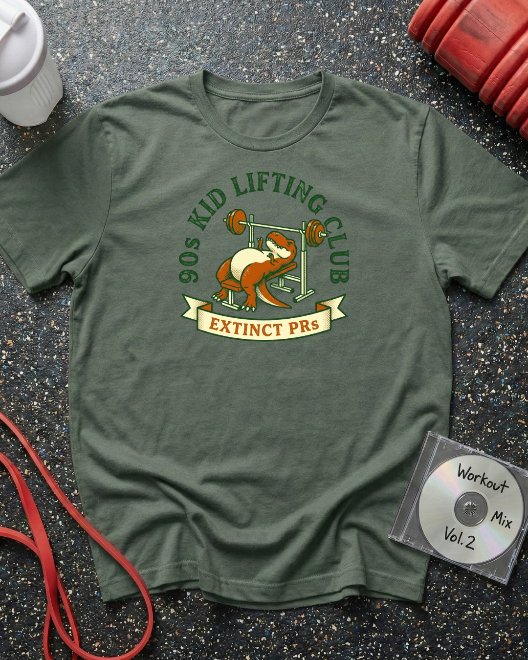 90s Kid Lifting (Dino) T-Shirt