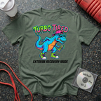 Turbo Tired T-Rex T-Shirt