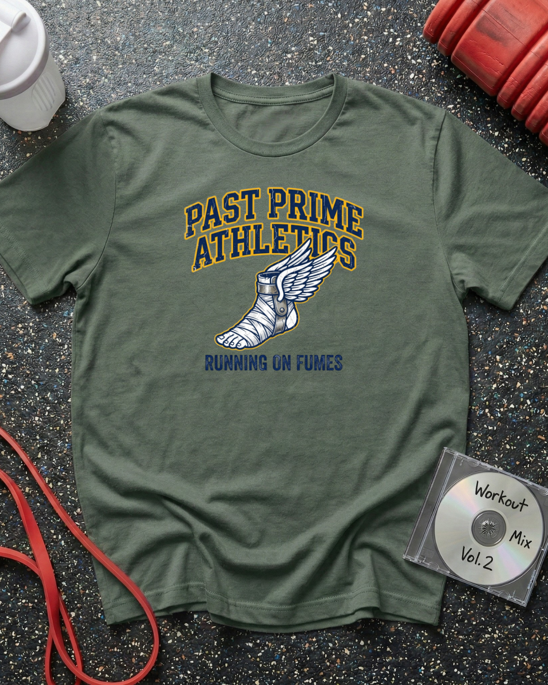Past Prime Athletics (Ankle Brace) T-Shirt