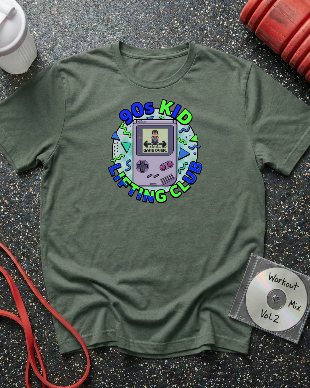 90s Kid Lifting (Game) T-Shirt