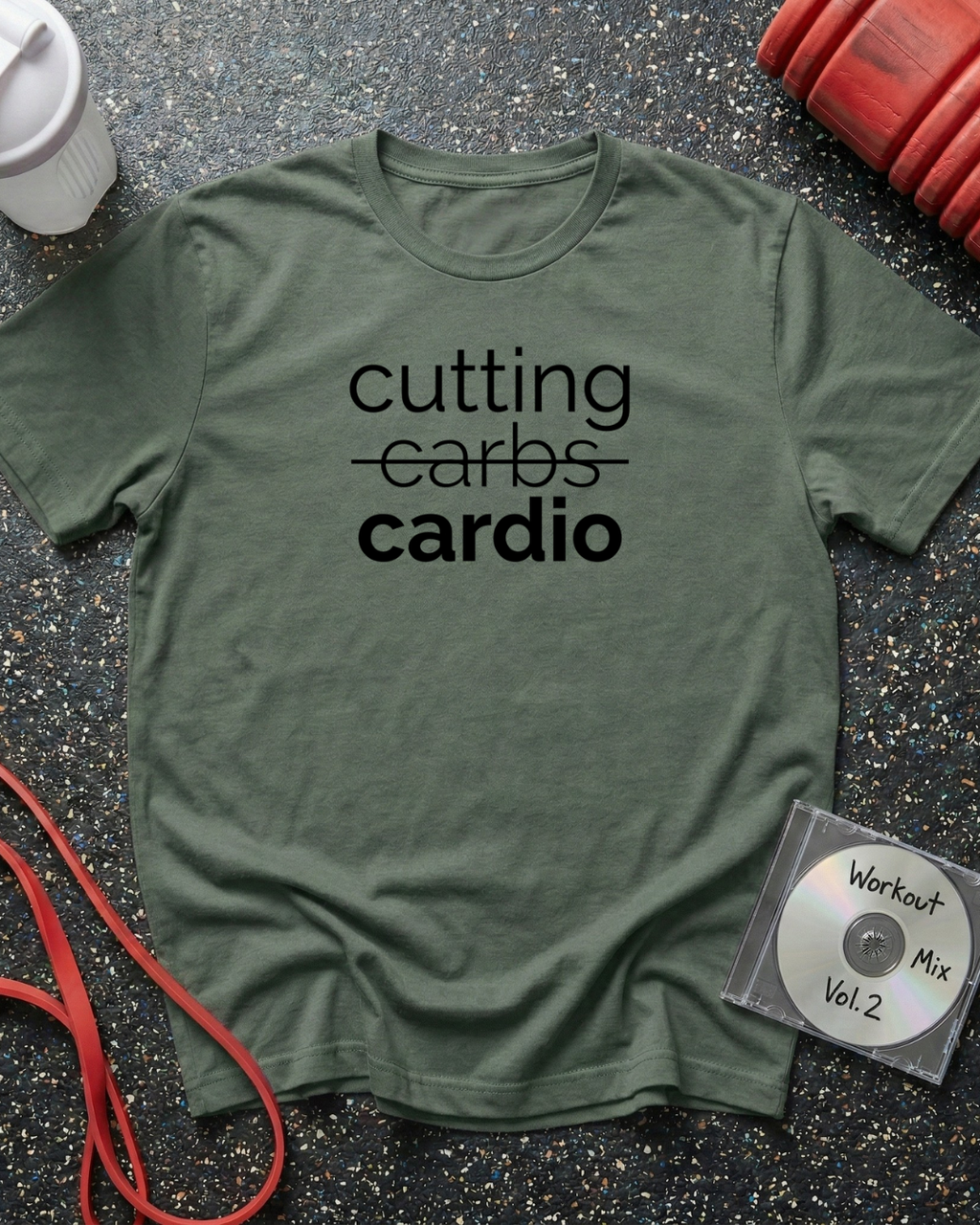 Cutting Cardio (Lowercase) T-Shirt