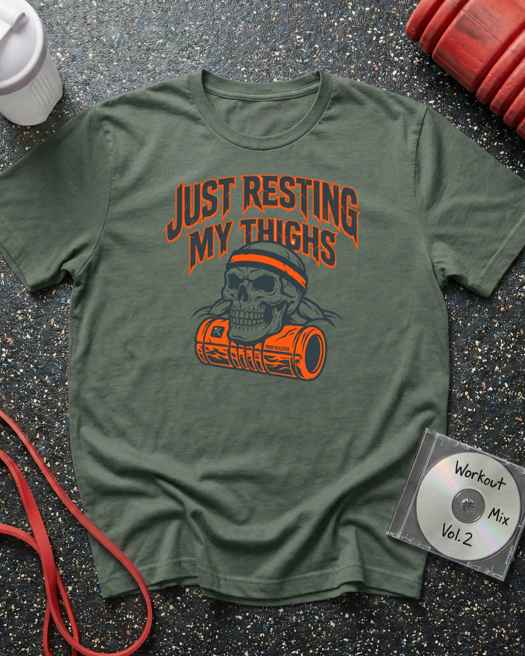 Resting My Thighs (Skull) T-Shirt