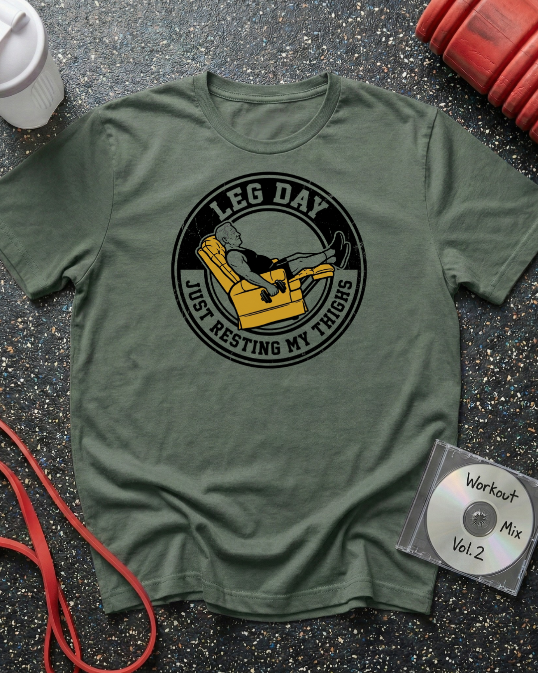 Resting My Thighs (Dumbbell) T-Shirt