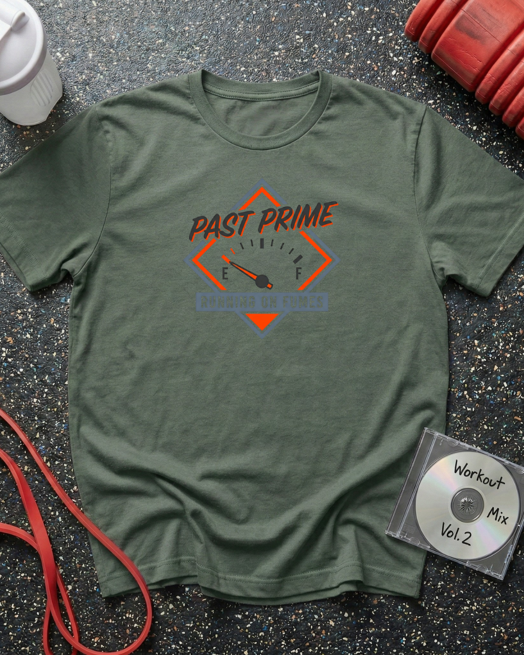 Running on Fumes Gauge T-Shirt